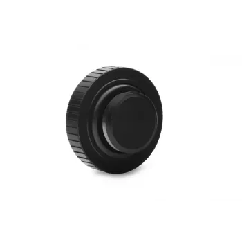 Kištukas EKWB EK-Quantum Torque — Žalvaris, Juodas/Sidabrinis, Ø 23 mm, Aukštis 5,5 mm
