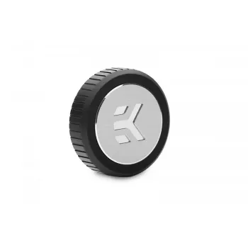 Kištukas EKWB EK-Quantum Torque — Žalvaris, Juodas/Sidabrinis, Ø 23 mm, Aukštis 5,5 mm