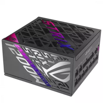 ASUS ROG Strix 1200W Platinum maitinimo blokas, 1200 W, 20+4 pin, ATX, juodas