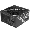 ASUS ROG Strix 1200W Platinum maitinimo blokas, 1200 W, 20+4 pin, ATX, juodas