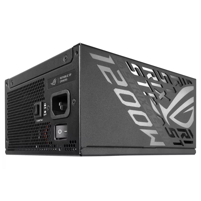 ASUS ROG Strix 1200W Platinum maitinimo blokas, 1200 W, 20+4 pin, ATX, juodas