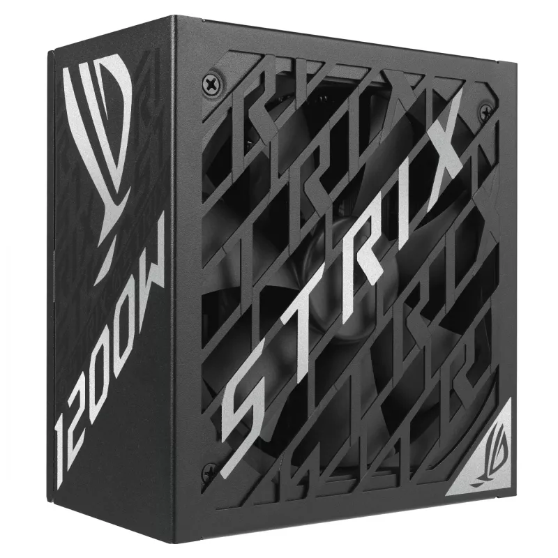 ASUS ROG Strix 1200W Platinum maitinimo blokas, 1200 W, 20+4 pin, ATX, juodas