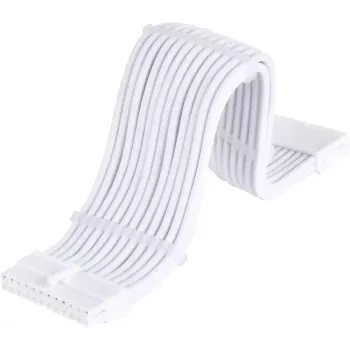 Prailginimo laidas maitinimo šaltiniui SILVERSTONE 24-pin ATX SST-PP07E-MBW-V2 30 cm Baltas