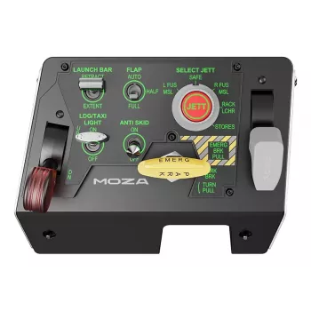 Moza Racing MTLP skydelis, juodas, metalinis, 196,5 mm, 134,7 mm, 149 mm, 680 g