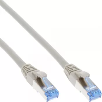 InLine Patch Laidas S/FTP PiMF Cat.6A halogen-free pilkas 1m