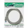 InLine Patch Laidas S/FTP PiMF Cat.6A halogen-free pilkas 1m