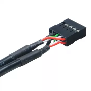 USB 3.0 į USB 2.0 adapterio laidas Akasa AK-CBUB19-10BK