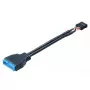 USB 3.0 į USB 2.0 adapterio laidas Akasa AK-CBUB19-10BK