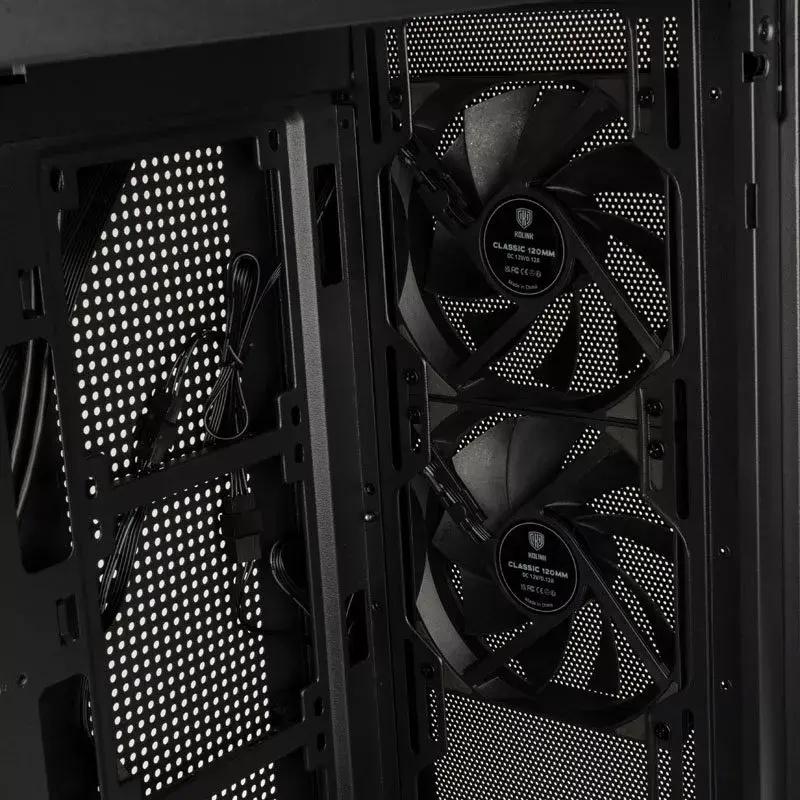 PC korpusas Kolink UNITY MESHBAY PERFORMANCE Midi Tower juodas