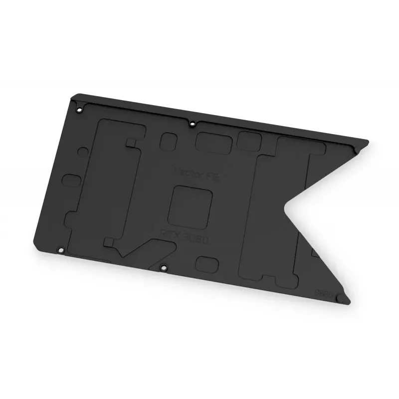 Galinė plokštė EK Water Blocks Juodas anoduotas aliuminis