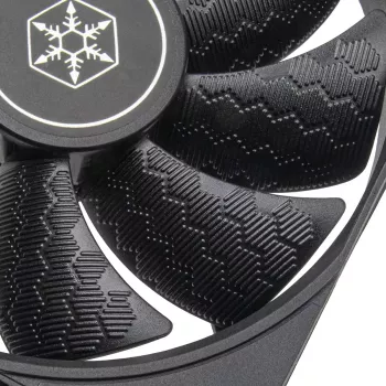 Ventiliatorius korpusui SILVERSTONE SST-SF120B 120mm juodas