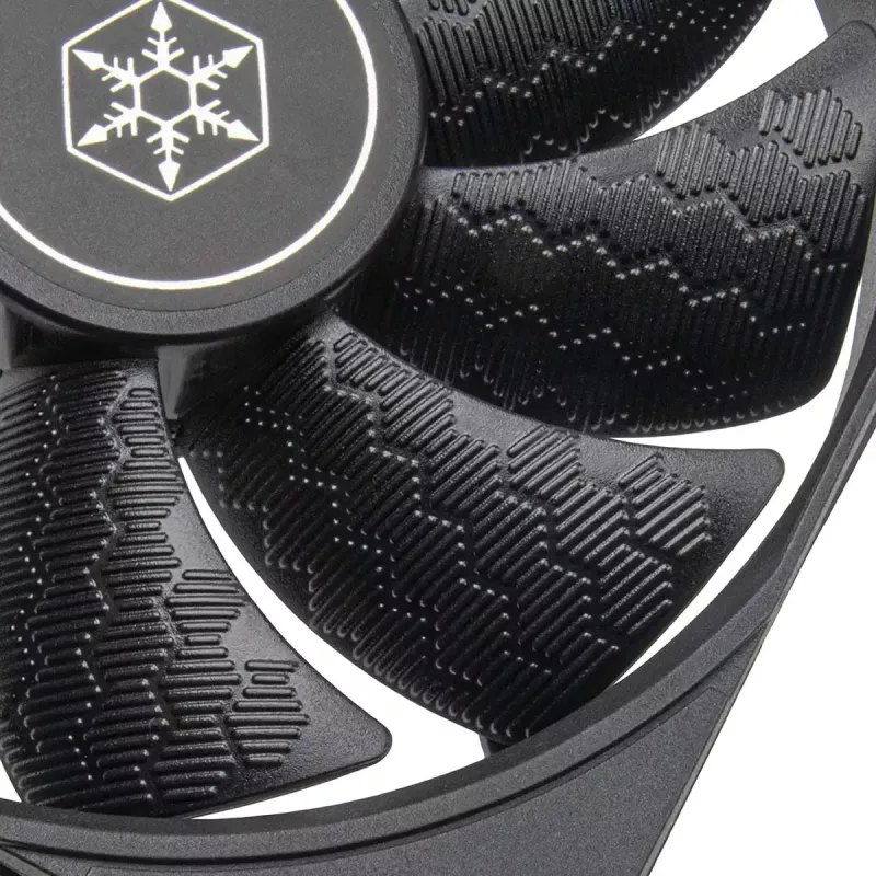 Ventiliatorius korpusui SILVERSTONE SST-SF120B 120mm juodas