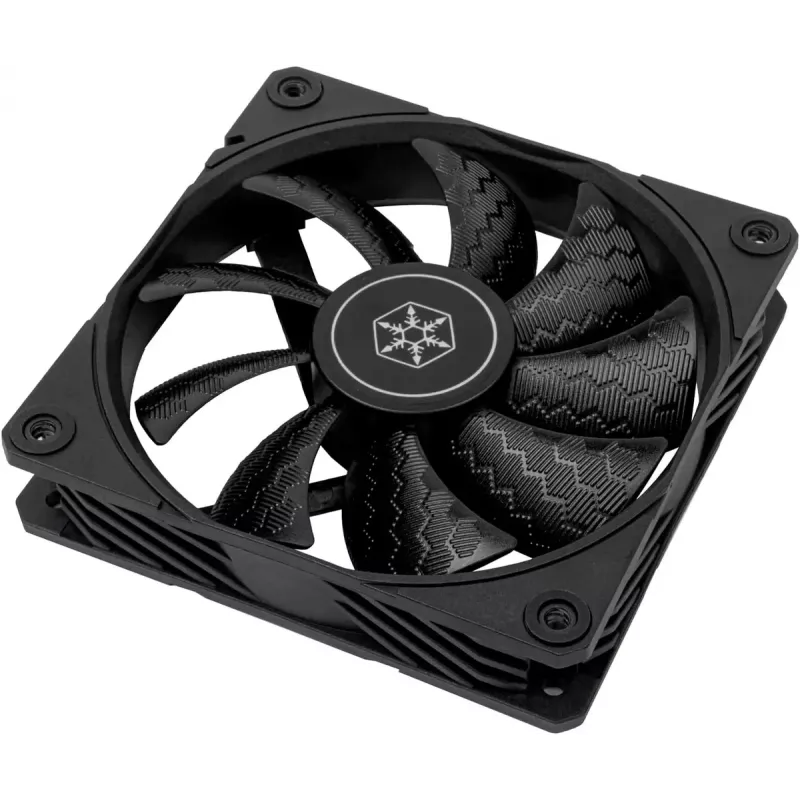 Ventiliatorius korpusui SILVERSTONE SST-SF120B 120mm juodas