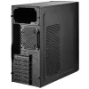 Korpusas Silverstone PS13 Mini Tower juodas