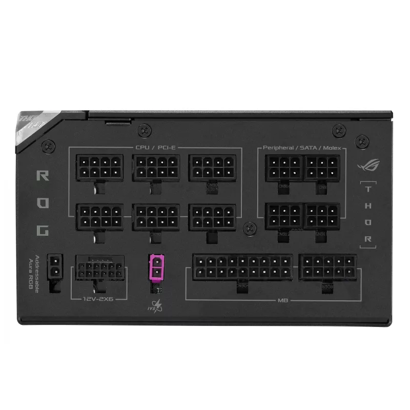 ASUS ROG Thor 1200P3 Gaming maitinimo blokas 1200 W 20+4 pin ATX ATX juodas