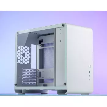 PC korpusas Jonsbo U4 MINI WHITE Mini Tower Baltas