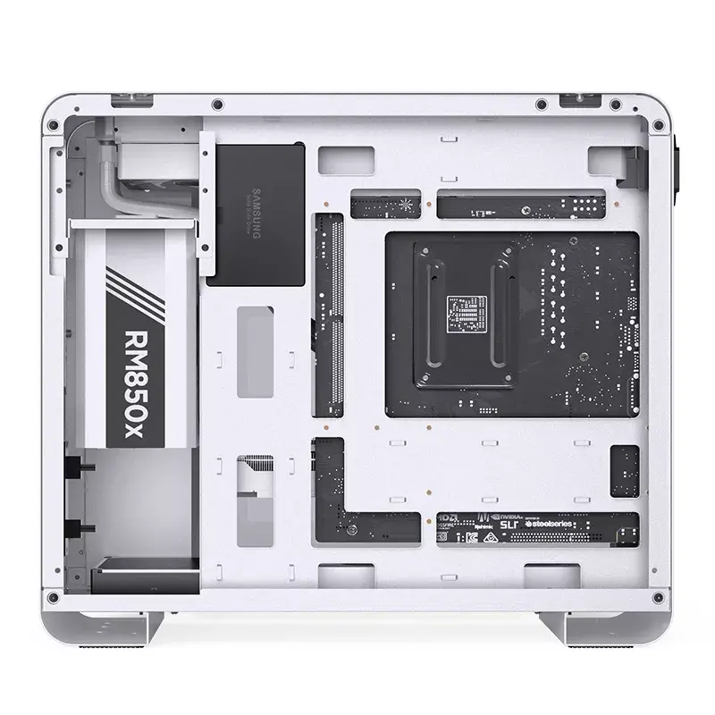 PC korpusas Jonsbo U4 MINI WHITE Mini Tower Baltas