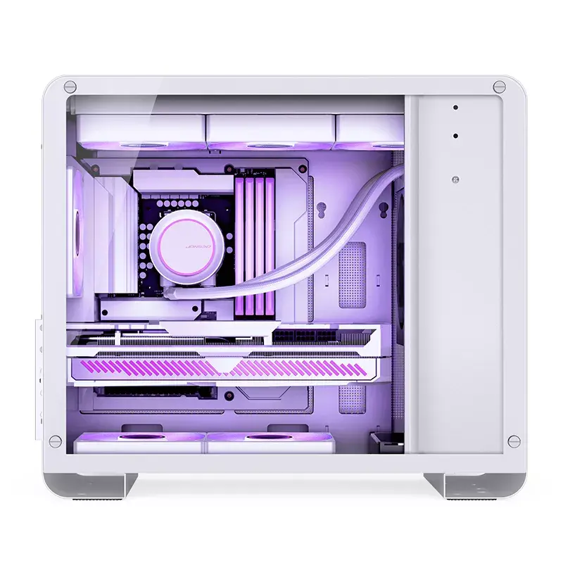 PC korpusas Jonsbo U4 MINI WHITE Mini Tower Baltas