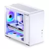 PC korpusas Jonsbo U4 MINI WHITE Mini Tower Baltas