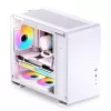 PC korpusas Jonsbo U4 MINI WHITE Mini Tower Baltas