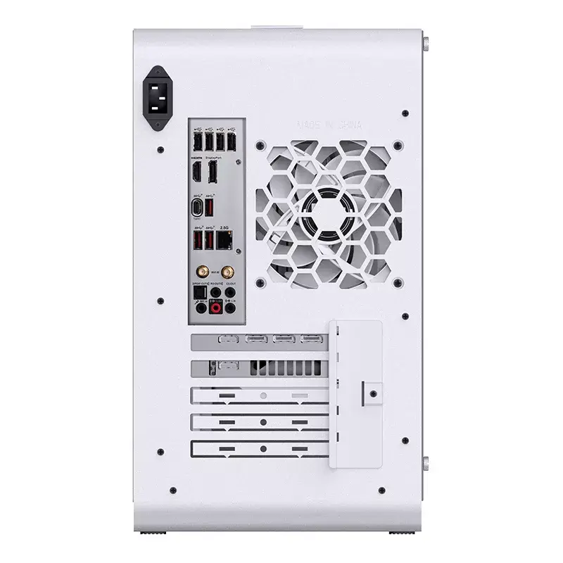 PC korpusas Jonsbo U4 MINI WHITE Mini Tower Baltas