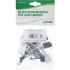 Reguliuojamas kabelio laikiklis InLine 59969B 64mm juodas 10vnt