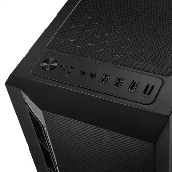 PC korpusas Kolink Inspire K7 ARGB Midi Tower juodas