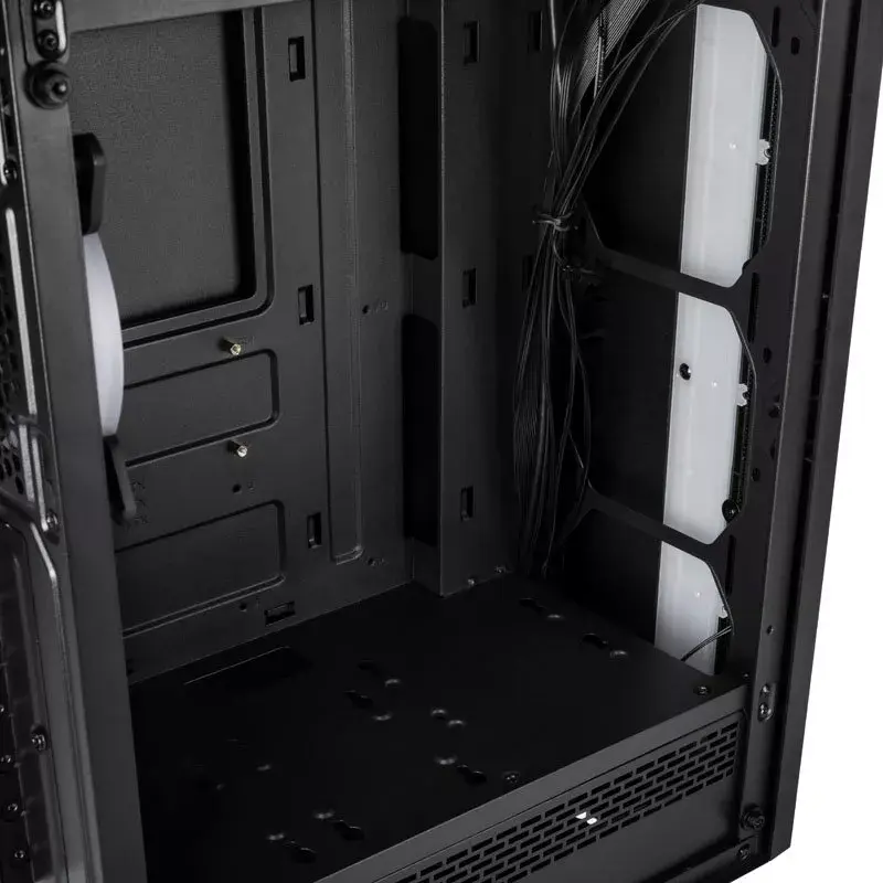 PC korpusas Kolink Inspire K7 ARGB Midi Tower juodas