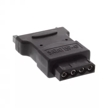 InLine SATA maitinimo adapteris 1x Molex 4 kontaktų (vyriškas) / 15 kontaktų SATA (moteriškas)