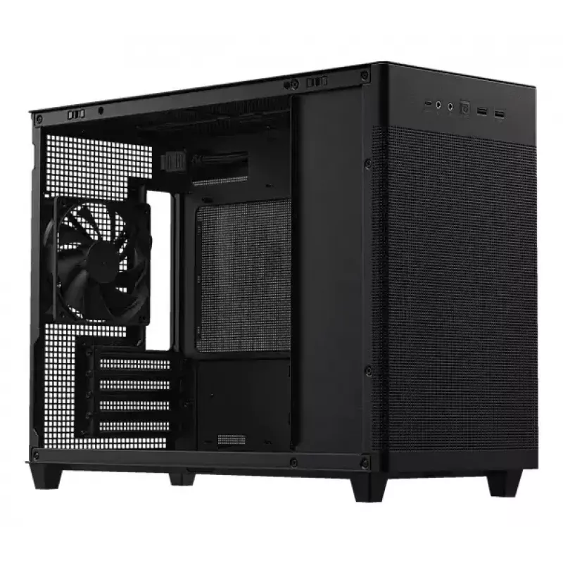 ASUS Prime AP201 MicroATX Mini Tower kompiuterio korpusas juodas