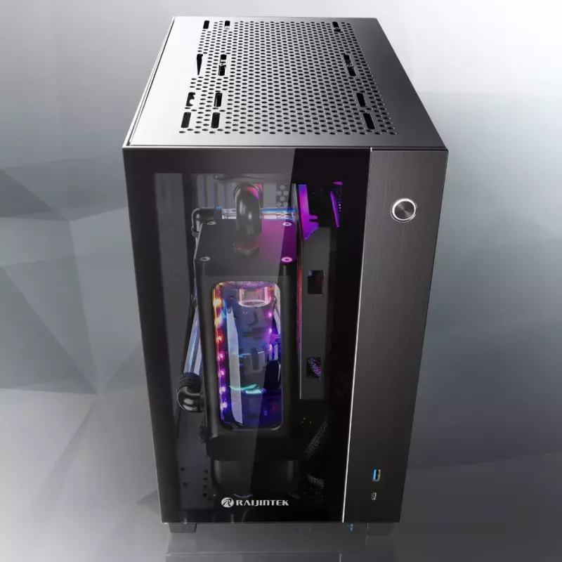 Korpusas RAIJINTEK PAEAN Mini Mini Tower Juodas