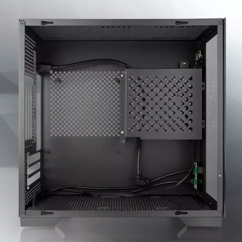Korpusas RAIJINTEK PAEAN Mini Mini Tower Juodas