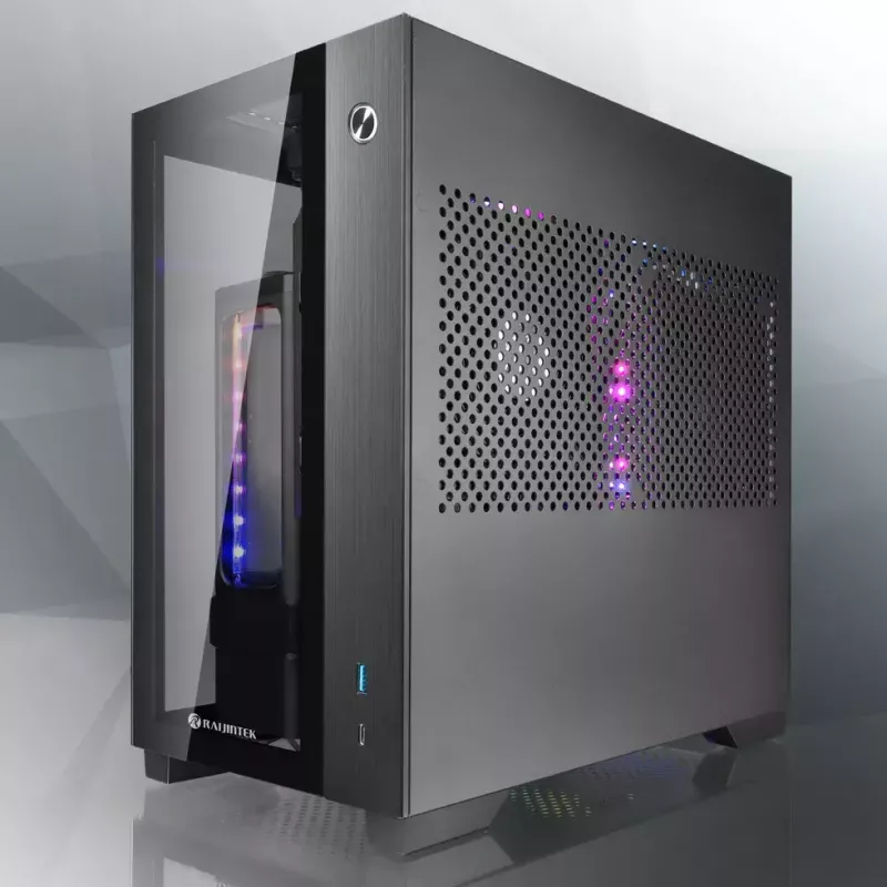 Korpusas RAIJINTEK PAEAN Mini Mini Tower Juodas