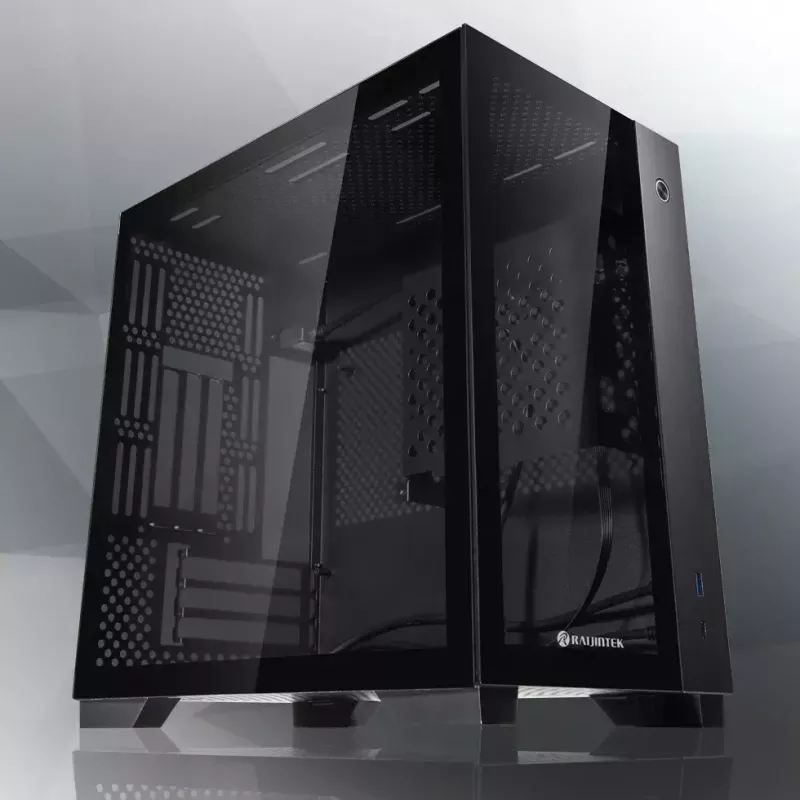Korpusas RAIJINTEK PAEAN Mini Mini Tower Juodas