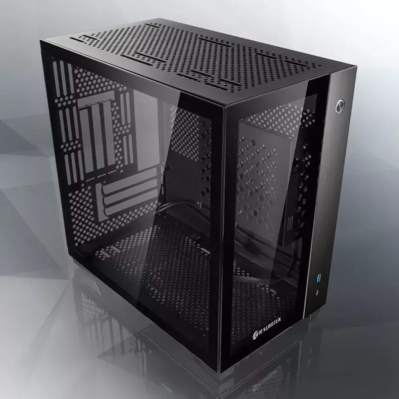 Korpusas RAIJINTEK PAEAN Mini Mini Tower Juodas