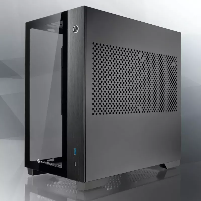 Korpusas RAIJINTEK PAEAN Mini Mini Tower Juodas