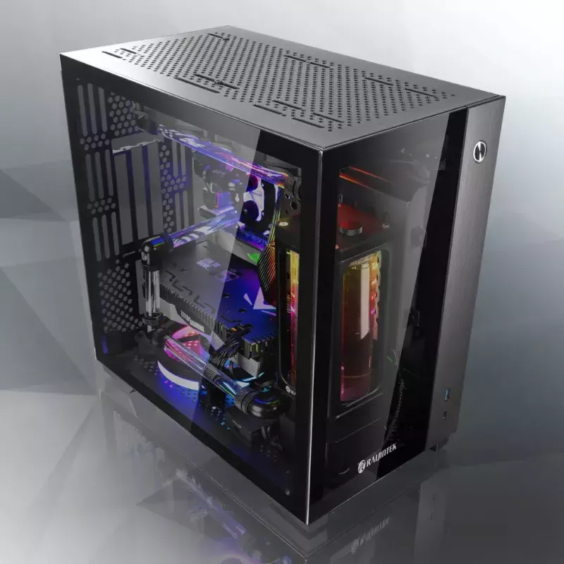 Korpusas RAIJINTEK PAEAN Mini Mini Tower Juodas