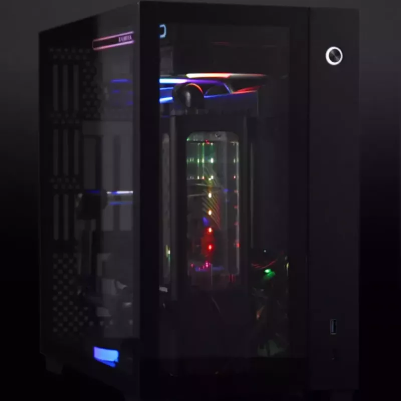 Korpusas RAIJINTEK PAEAN Mini Mini Tower Juodas