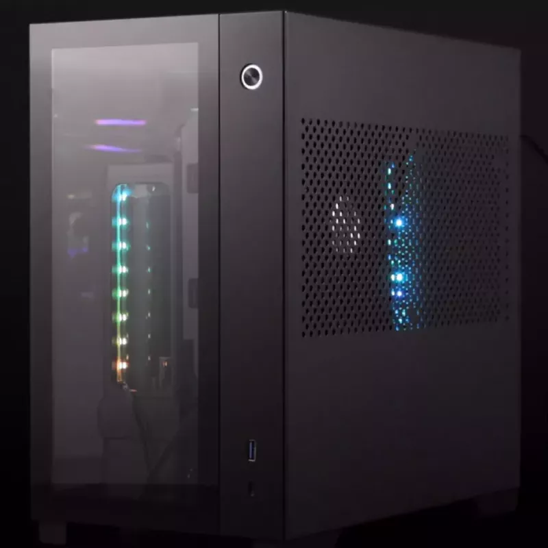 Korpusas RAIJINTEK PAEAN Mini Mini Tower Juodas
