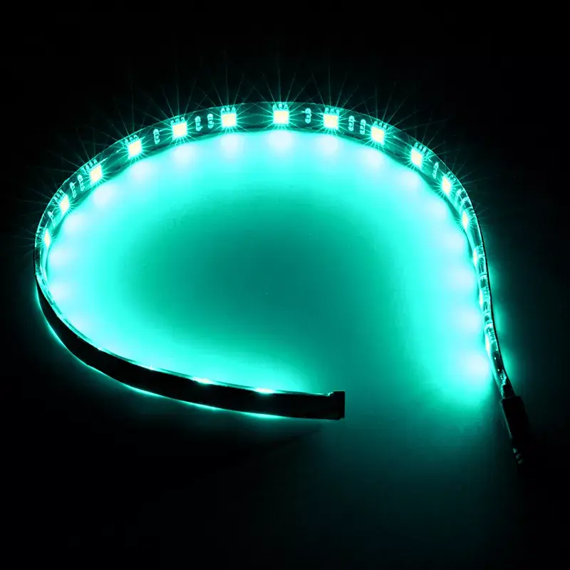 BITFENIX Alchemy 2.0 kompiuterio korpuso apšvietimo rinkinys, 2 vnt., 12 V, 5.04 W, juoda/balta