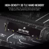 SSD diskas 2TB CORSAIR M.2 PCI-E NVMe Gen5 MP700 PRO mažmeninė