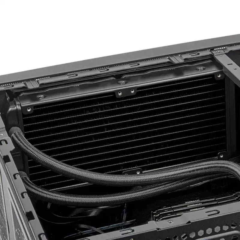 Korpusas Silverstone GD11 HTPC Baltas