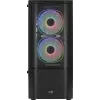 PC korpusas Aerocool Quantum Mesh Midi Tower juodas