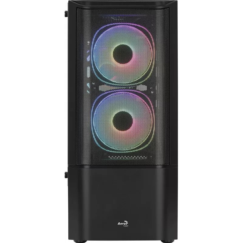 PC korpusas Aerocool Quantum Mesh Midi Tower juodas