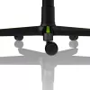 Žaidimų kėdė Nitro Concepts S300 – audinio sėdynė, reguliuojamas aukštis 128–140 cm, atlošo plotis 56 cm, juoda/žalia