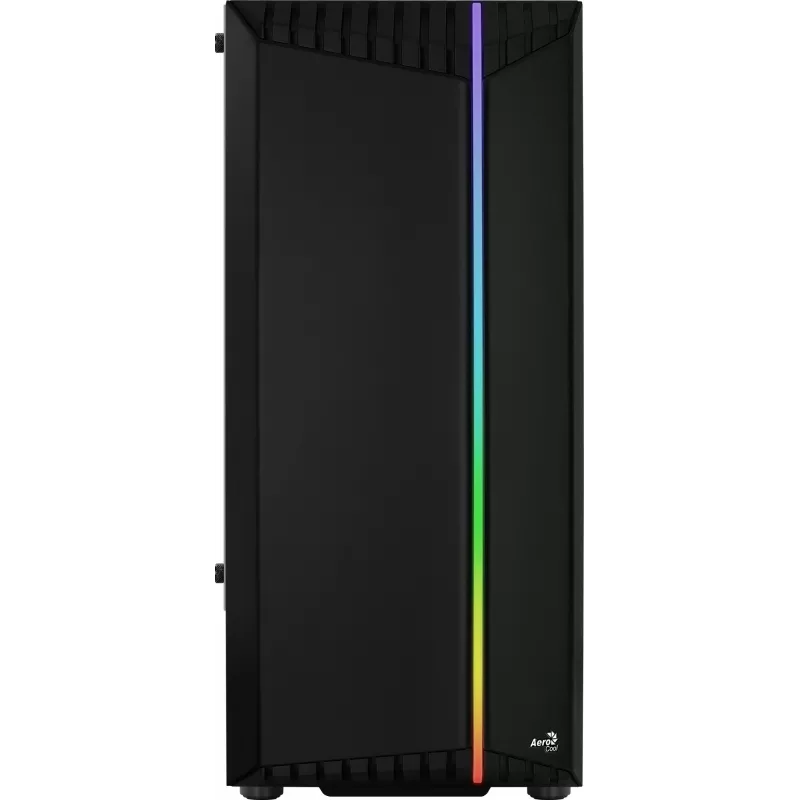 Kompiuterio korpusas AEROCOOL Bionic Midi Tower — ATX, grūdintas stiklas, 3,5 colio x2 / 2,5 colio x4 vietos, iki 297 mm GPU, 158 mm CPU aušintuvas, mėlyna LED