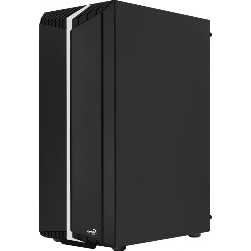 Kompiuterio korpusas AEROCOOL Bionic Midi Tower — ATX, grūdintas stiklas, 3,5 colio x2 / 2,5 colio x4 vietos, iki 297 mm GPU, 158 mm CPU aušintuvas, mėlyna LED