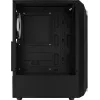 Kompiuterio korpusas AEROCOOL Bionic Midi Tower — ATX, grūdintas stiklas, 3,5 colio x2 / 2,5 colio x4 vietos, iki 297 mm GPU, 158 mm CPU aušintuvas, mėlyna LED