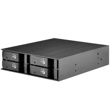 Diskų masyvas SilverStone FS204 juodas