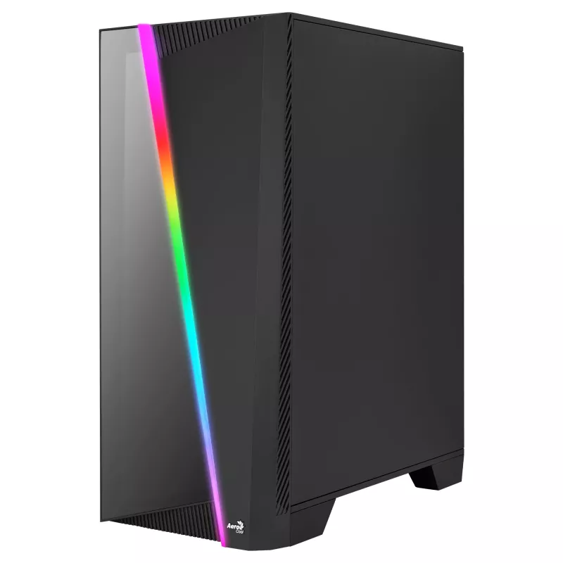 Aerocool MIRAGEBK kompiuterio korpusas su ARGB 12 cm ventiliatoriumi